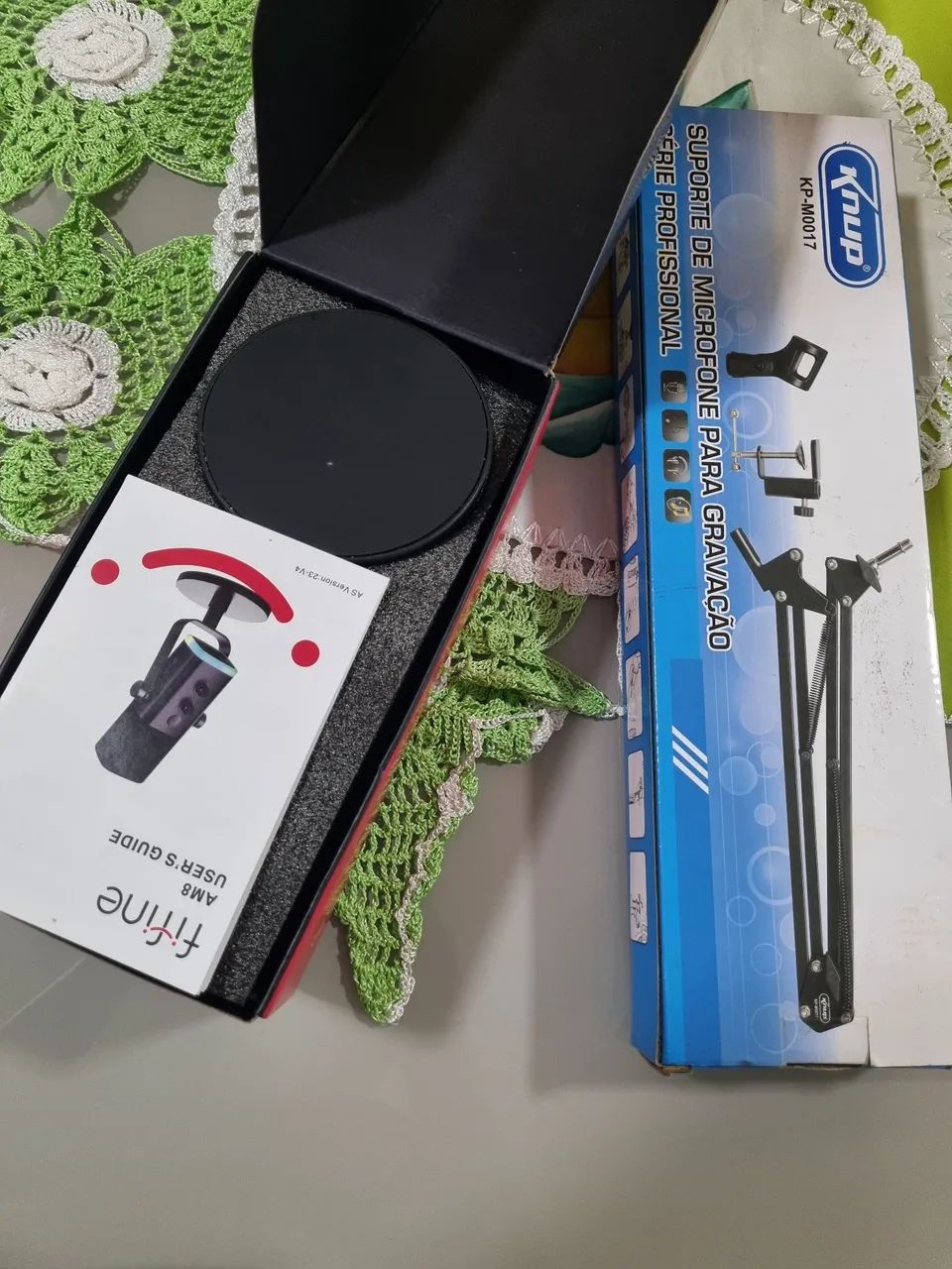 MICROFONE FIFINE AM8 + BRAÇO ARTICULADO - Foto 3