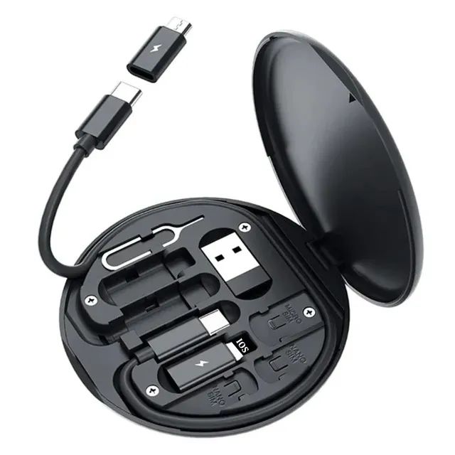 cabo adaptador de carregamento multi USB tipo C para C 60W USB C de conversão