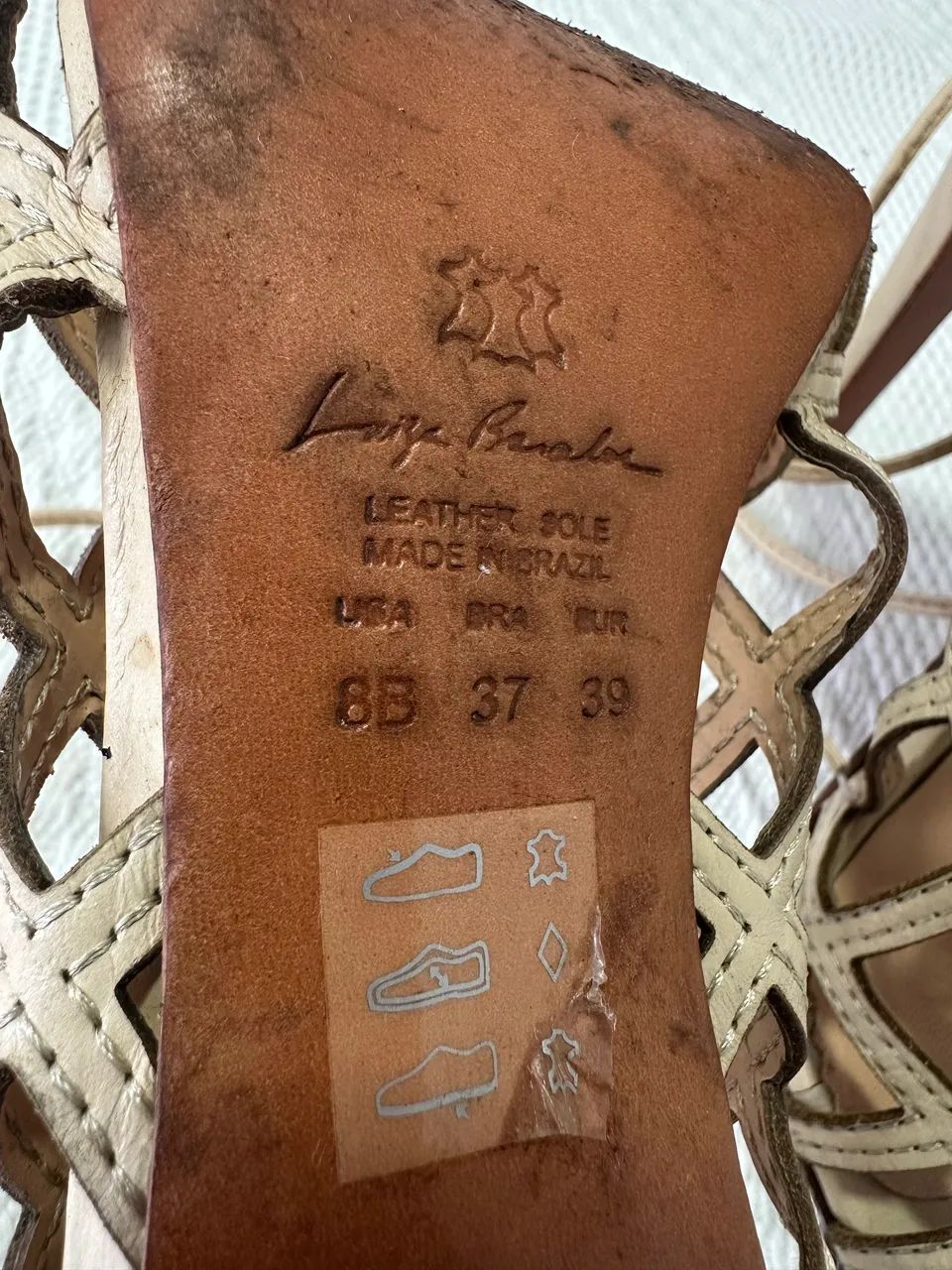 Sandália, salto 11, N 37 - Foto 4