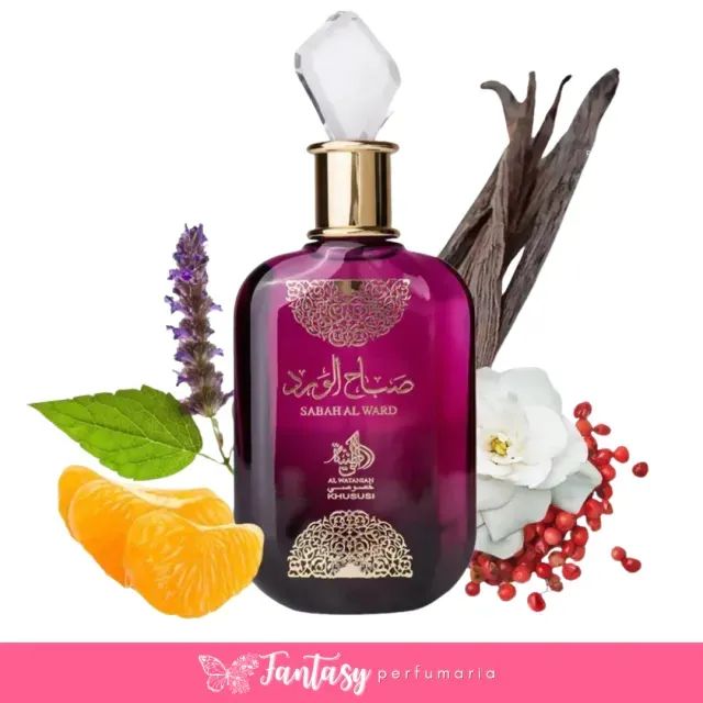 Perfume Feminino Árabe Sabah Al Ward Al Wataniah 100ml - feminino - Foto 3