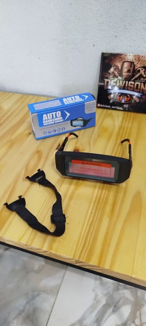 Óculos de solda automático 