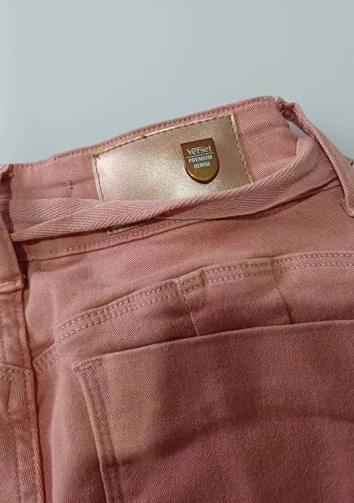 Calça Jeans Rosa - Versat Jeans Deluxe - Foto 4