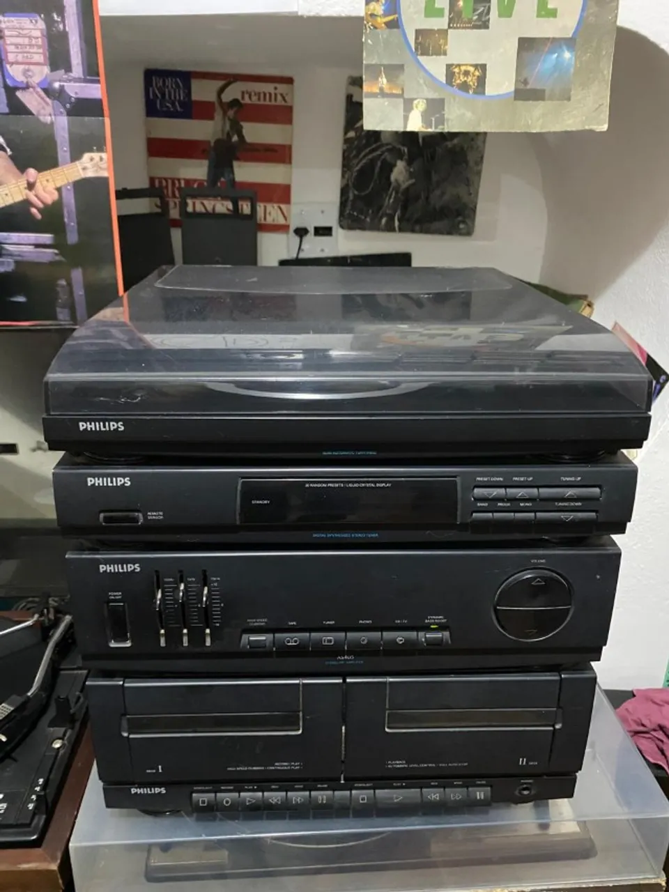 Aparelho De Som Philips As-405 (precisa De Reparos)