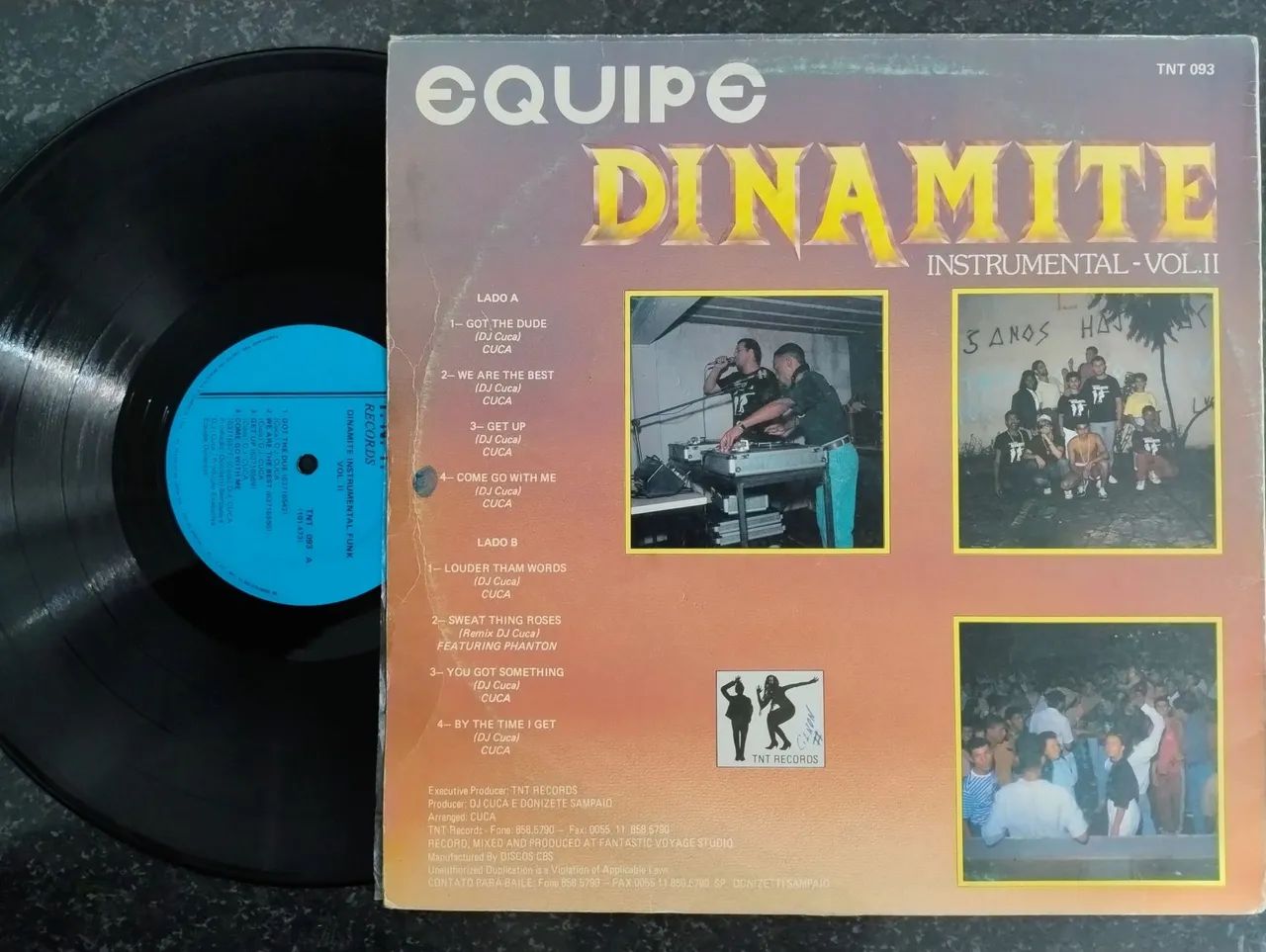 Equipe dinamite LP vinil  - Foto 2
