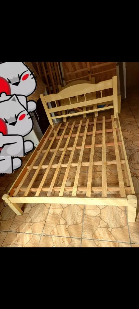 Cama de Casal 300,00 Entrego e monto Sorocaba e Votorantim