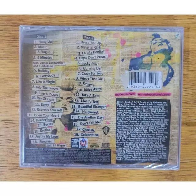 CD Madonna Celebration NOVO LACRADO leia as observações! - Foto 2