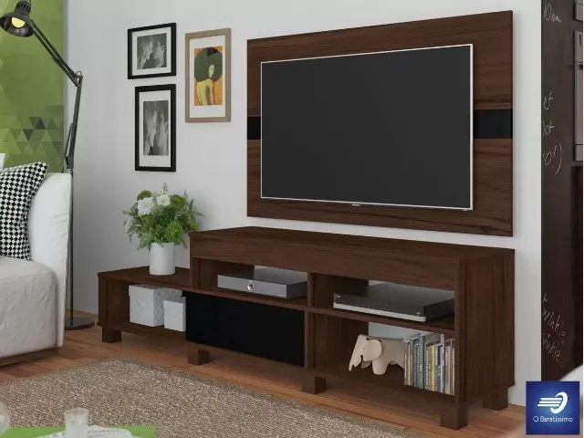 Oferta Rack com Painel para TV até 43" c/ Suporte para TV Incluso