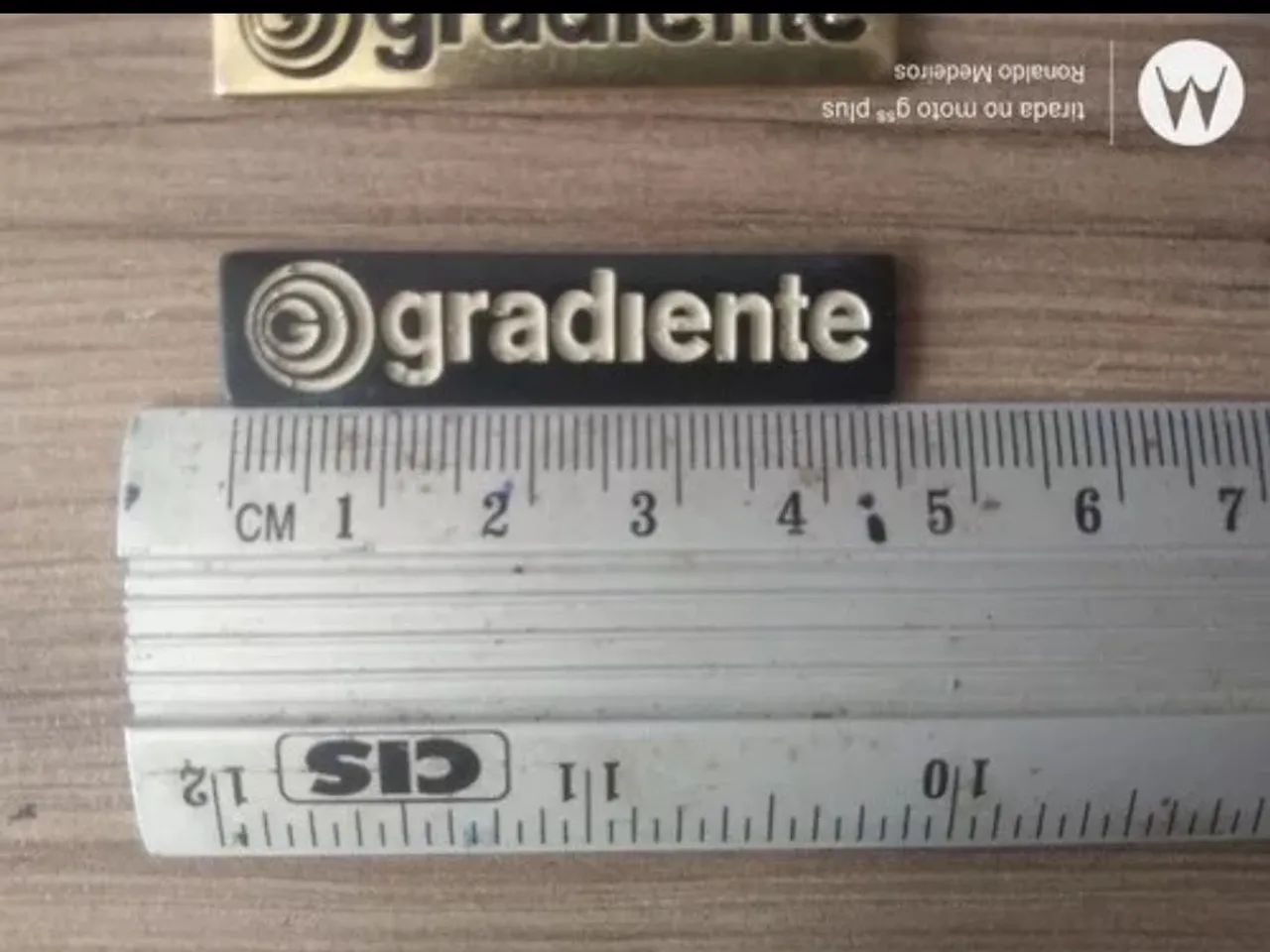 Emblemas Gradiente Vintage - Colecionador - Foto 3