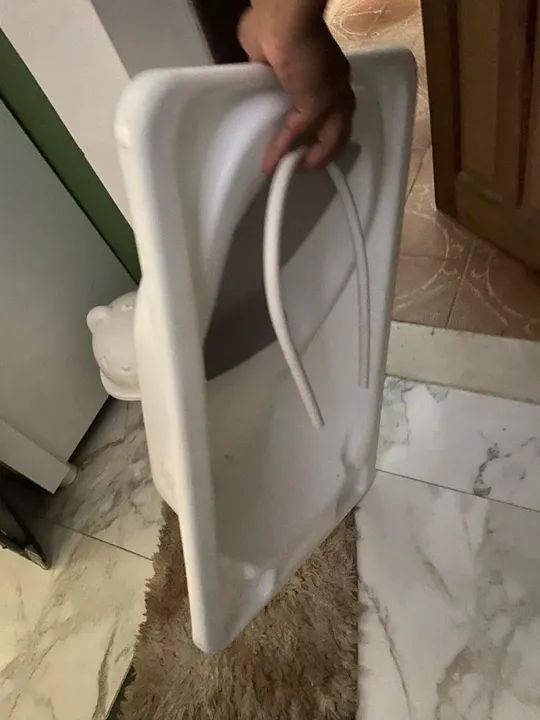 Banheira de Bebê com Suporte e trocador - Galzerano  - Foto 6