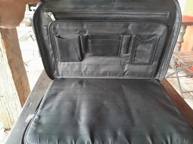 pasta executiva, em couro natural, da marca Inovathi.  - Foto 4