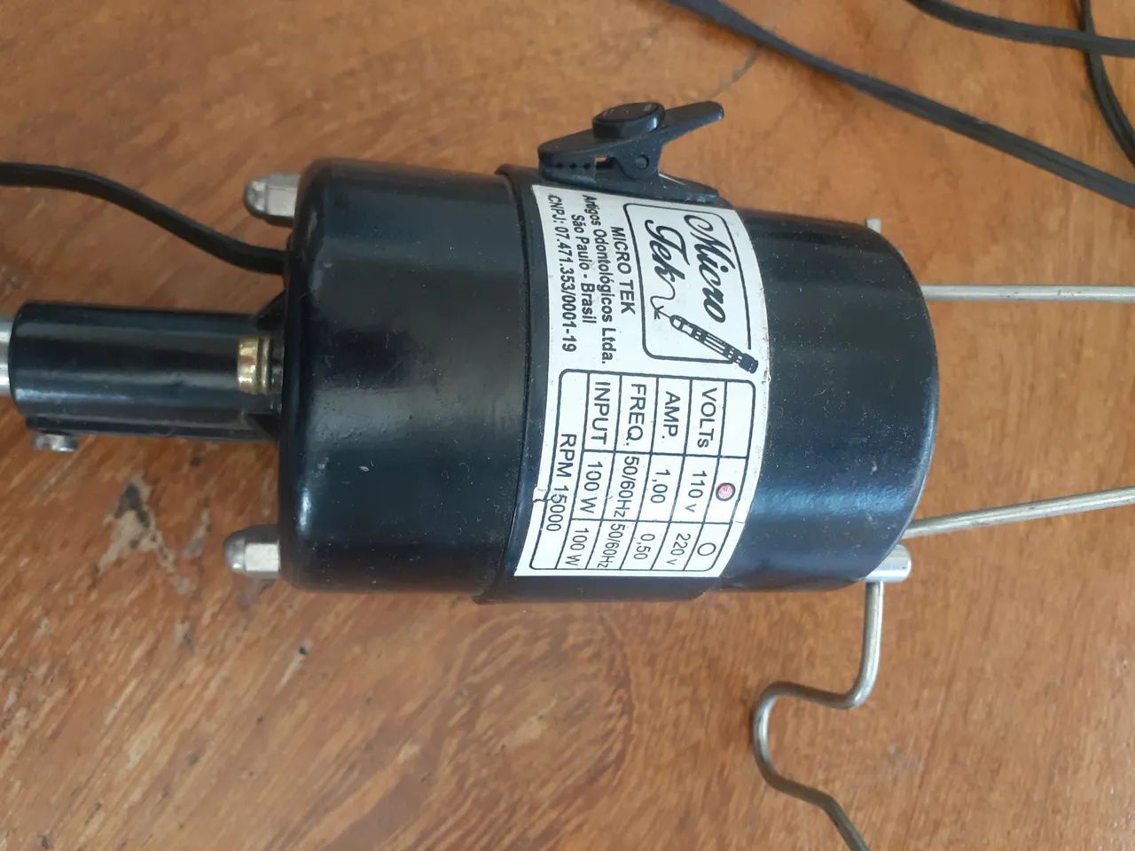 Motor suspenso microtek para ourives 