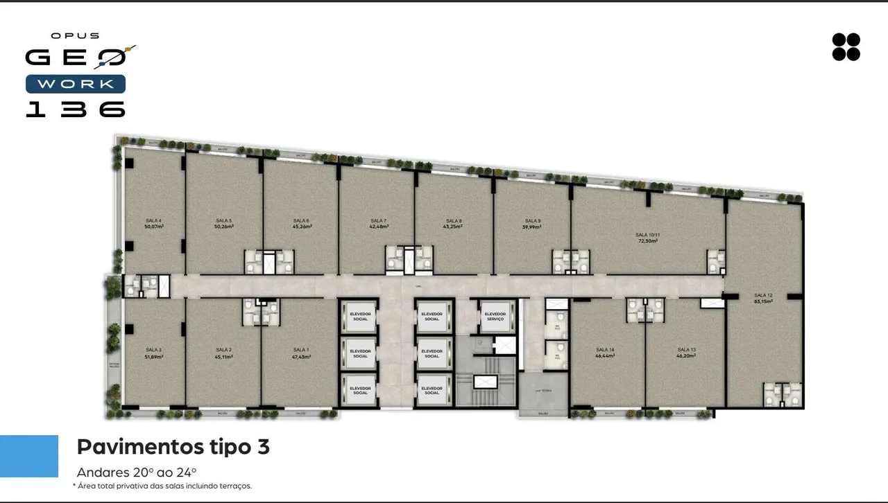 Sala Comercial em Setor Marista - Goiânia - GO