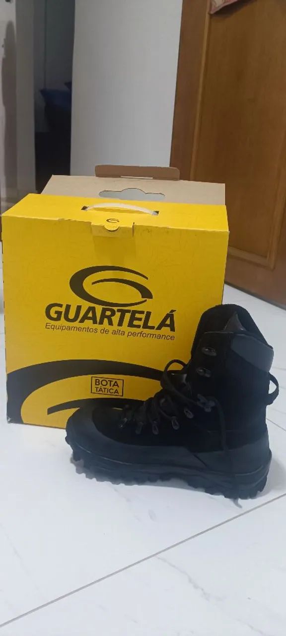 Bota Tática Guartela Preta - Foto 4