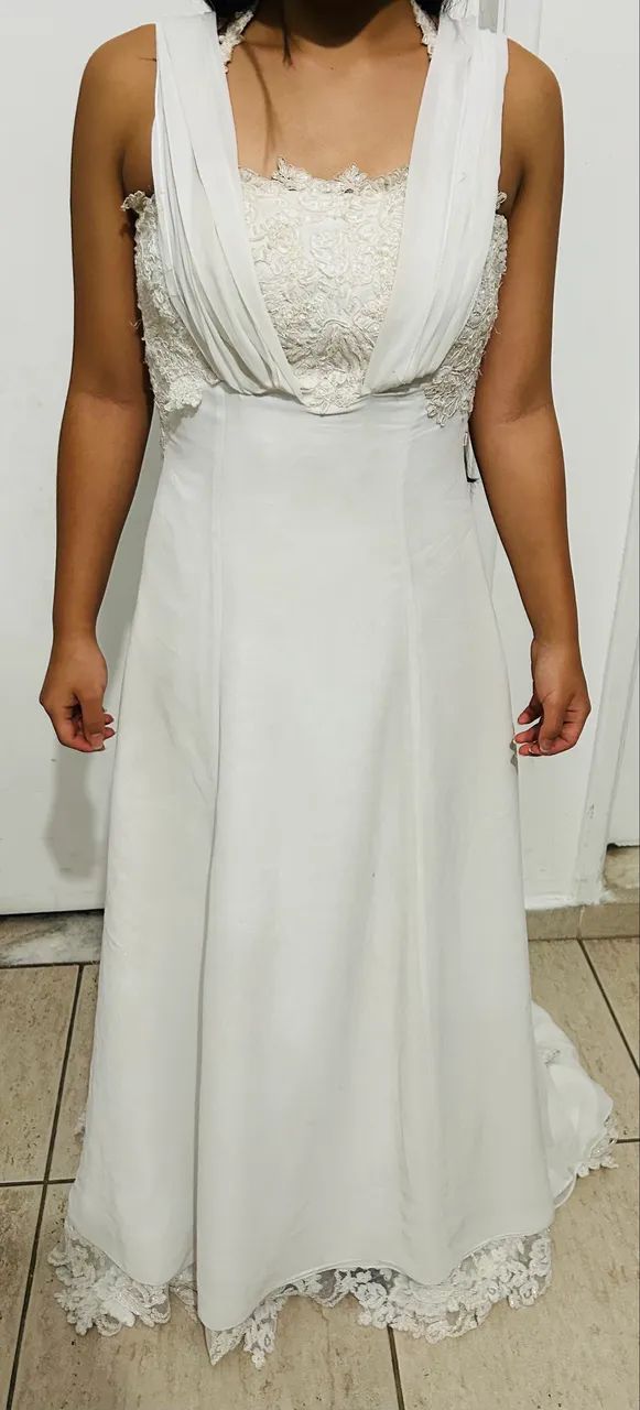 Vestido noiva elegante 