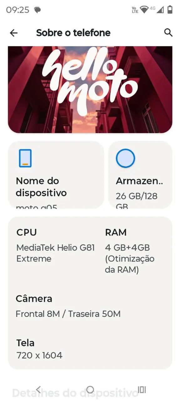 Vendo Motorola Moto G05 128g - Foto 5