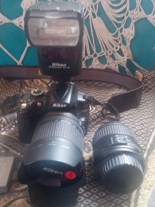 Máquina fotografica Nikon seme nova