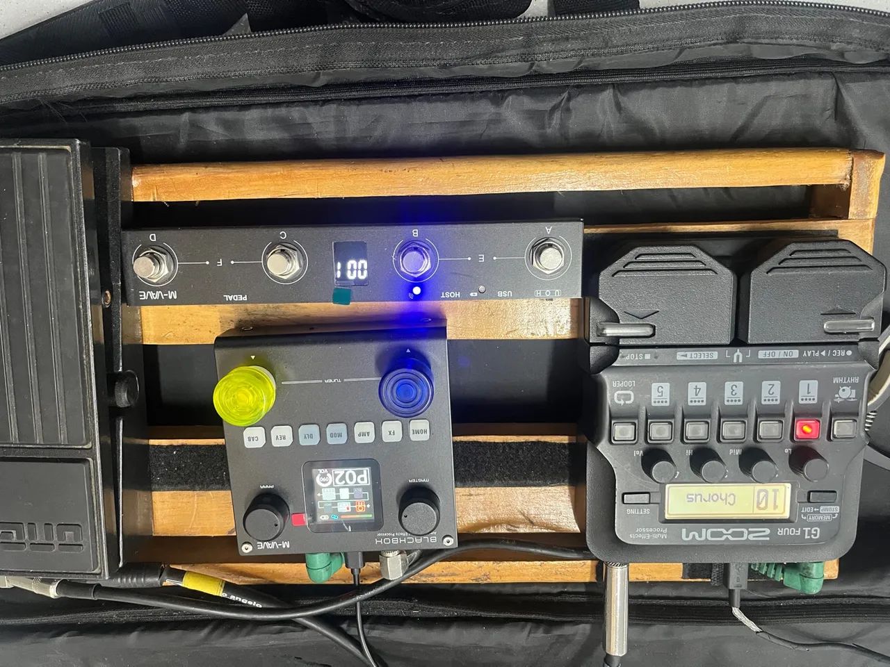 Set Pedais de Guitarra - BlackBox - Chocolate+ - G1Four - Foto 4