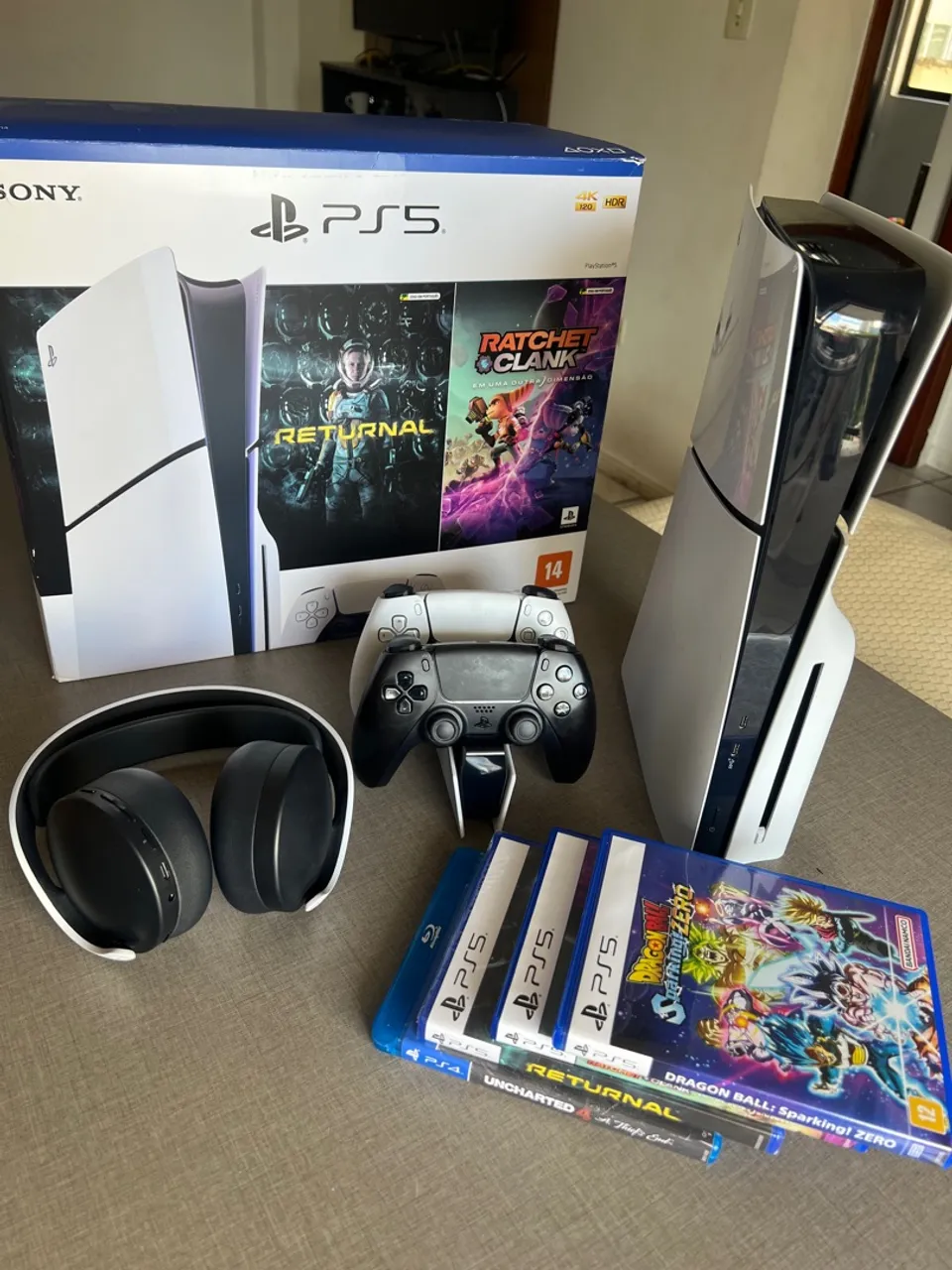 Playstation 5 - Console + Jogos + Acessórios