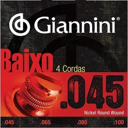 Encordoamento para Contrabaixo Geebrs 0.45 Giannini