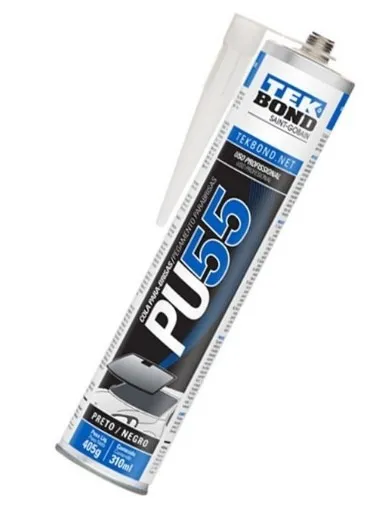 PU55 Cola Para-Brisas Preto 405G 310ml - Tekbond