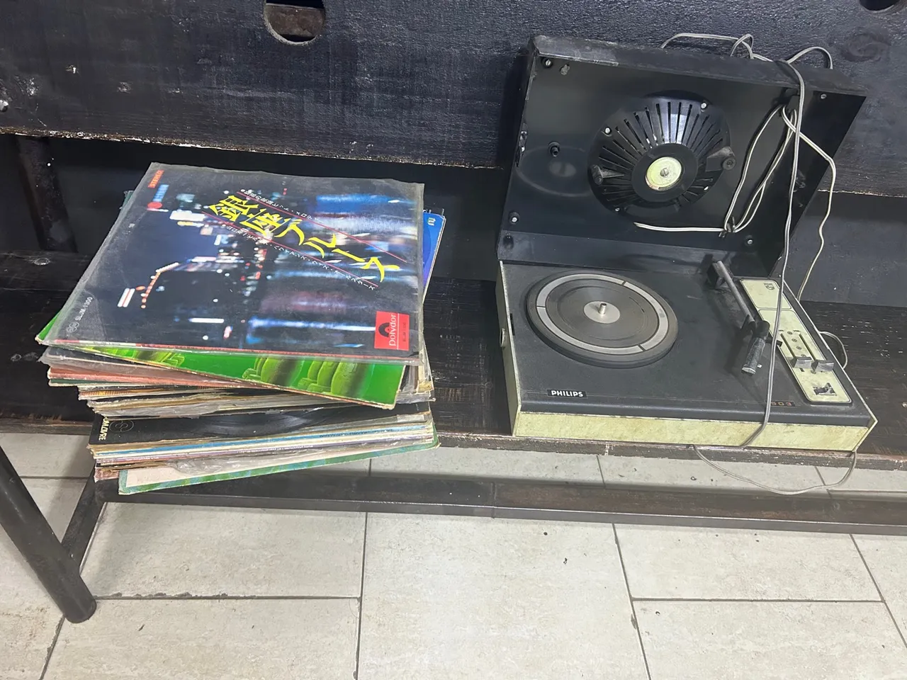 Toca-discos Philips Vintage