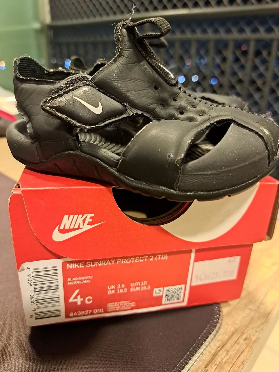 Sandália Nike Sunray Infantil N° 18 - Foto 3