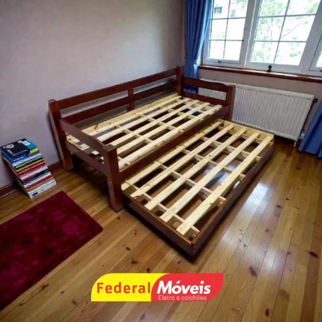 Cama Bicama Madeira Maciça TEMOS CREDIÁRIO 