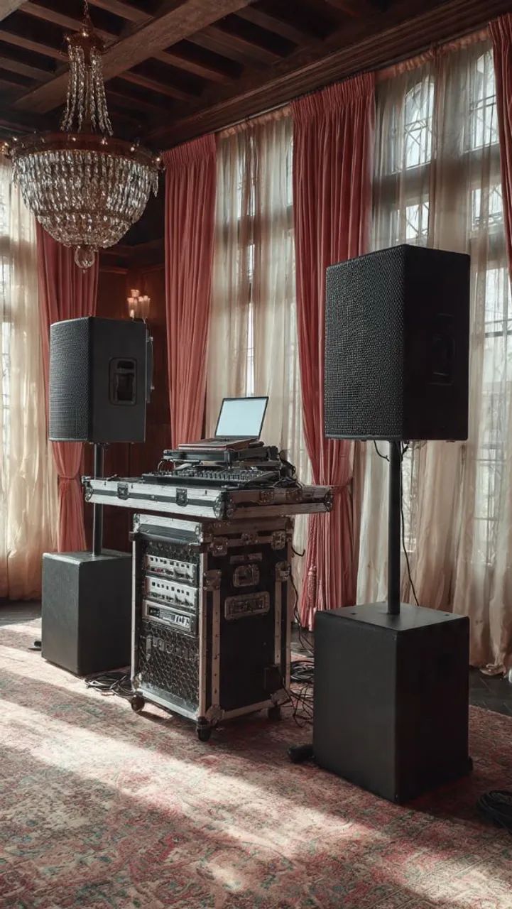 Som profissional para eventos e casamentos 