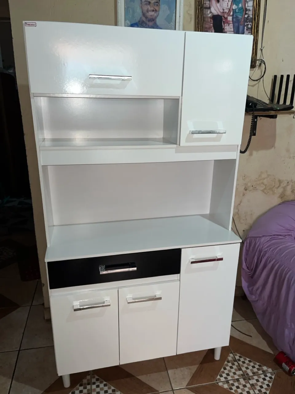 Armário de Cozinha Completo - Branco