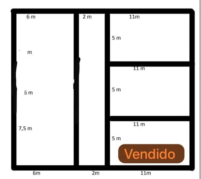 Vende-se ou troco  4 terrenos no 18 do forte valor de cada terreno na descrição 