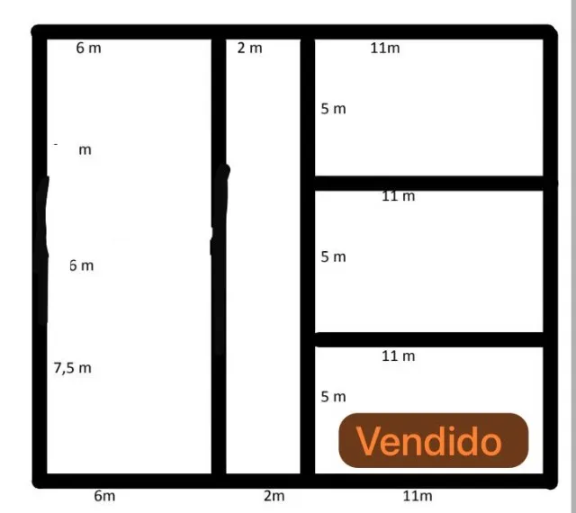 Vendo ou troco 3 terreno no 18 do forte