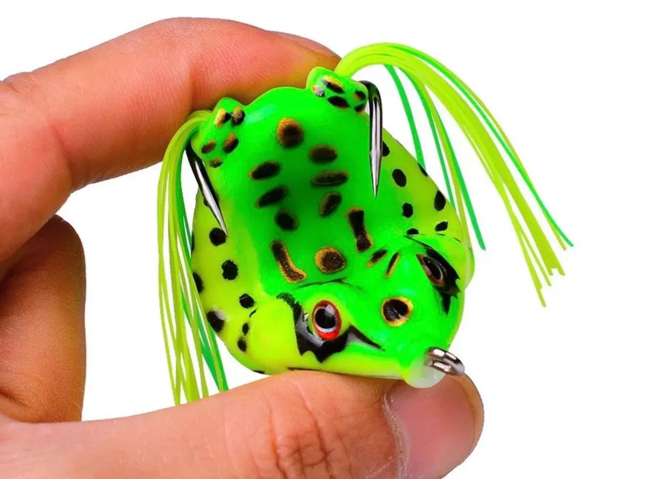 Isca de Sapo para Pesca - 45° - Alta Qualidade - Foto 2