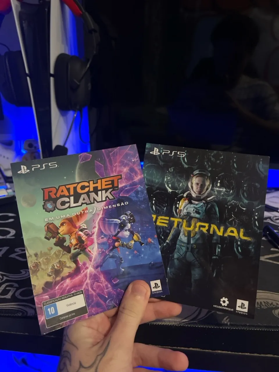 Jogos PS5: Ratchet & Clank e Returnal