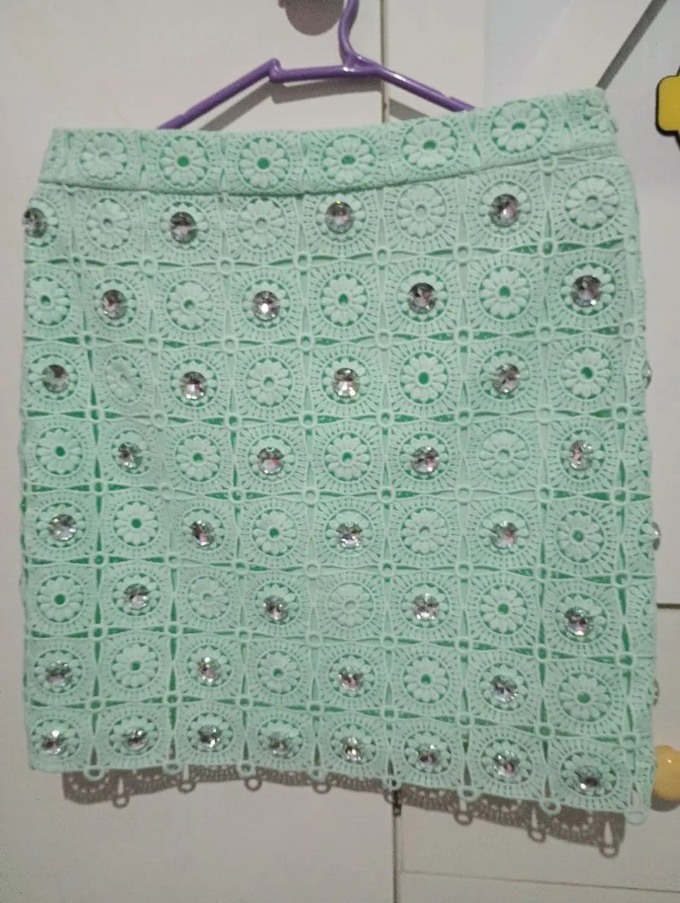 Conjunto renda e pedrarias  - Foto 3