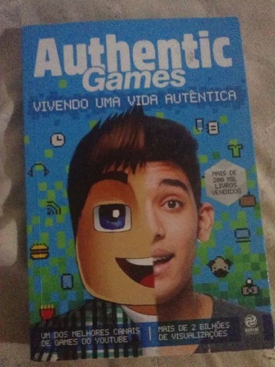 Livro Authentic Games - Vivendo uma vida autêntica