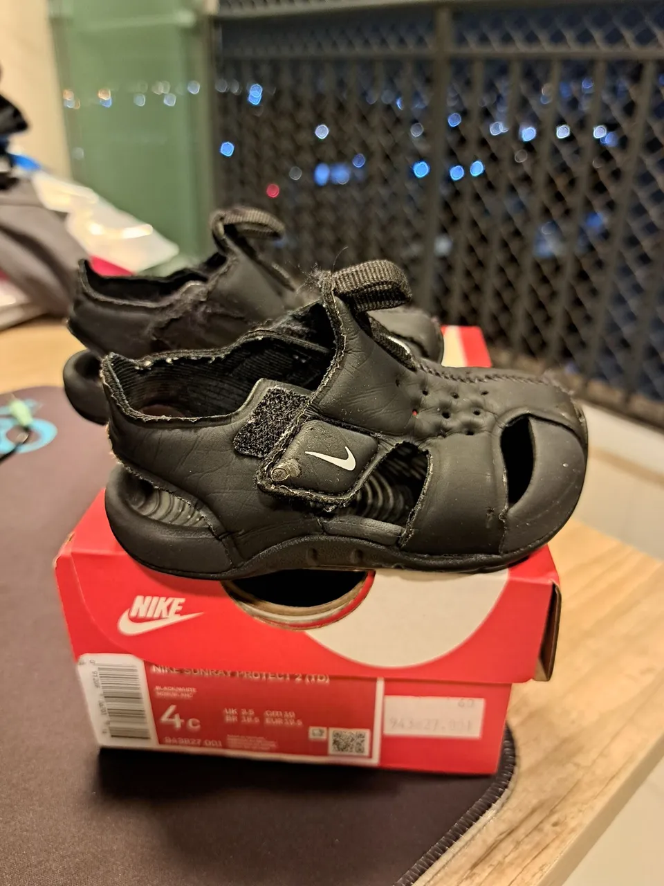 Sandália Nike Sunray Infantil N° 18
