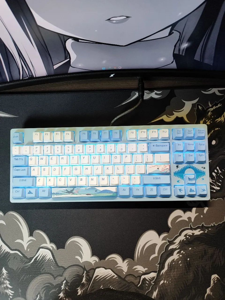 Teclado Dareu A87L 