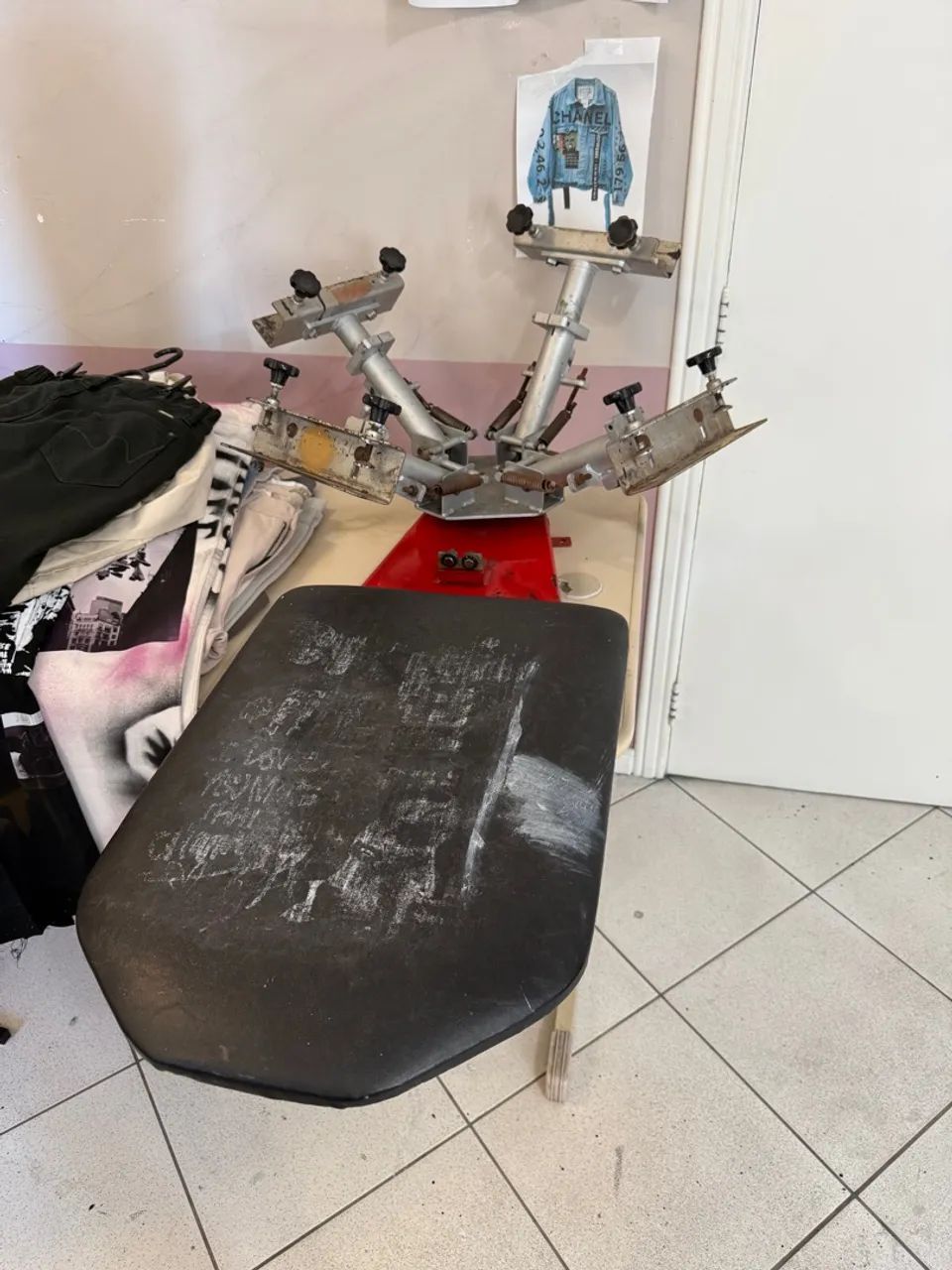Berço carrossel serigráfico / serigrafia para camisetas etc..  - Foto 2
