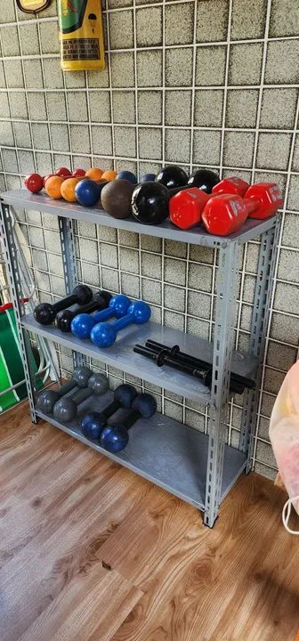Estante de Metal 3 Prateleiras - Ideal para Organização - Foto 3