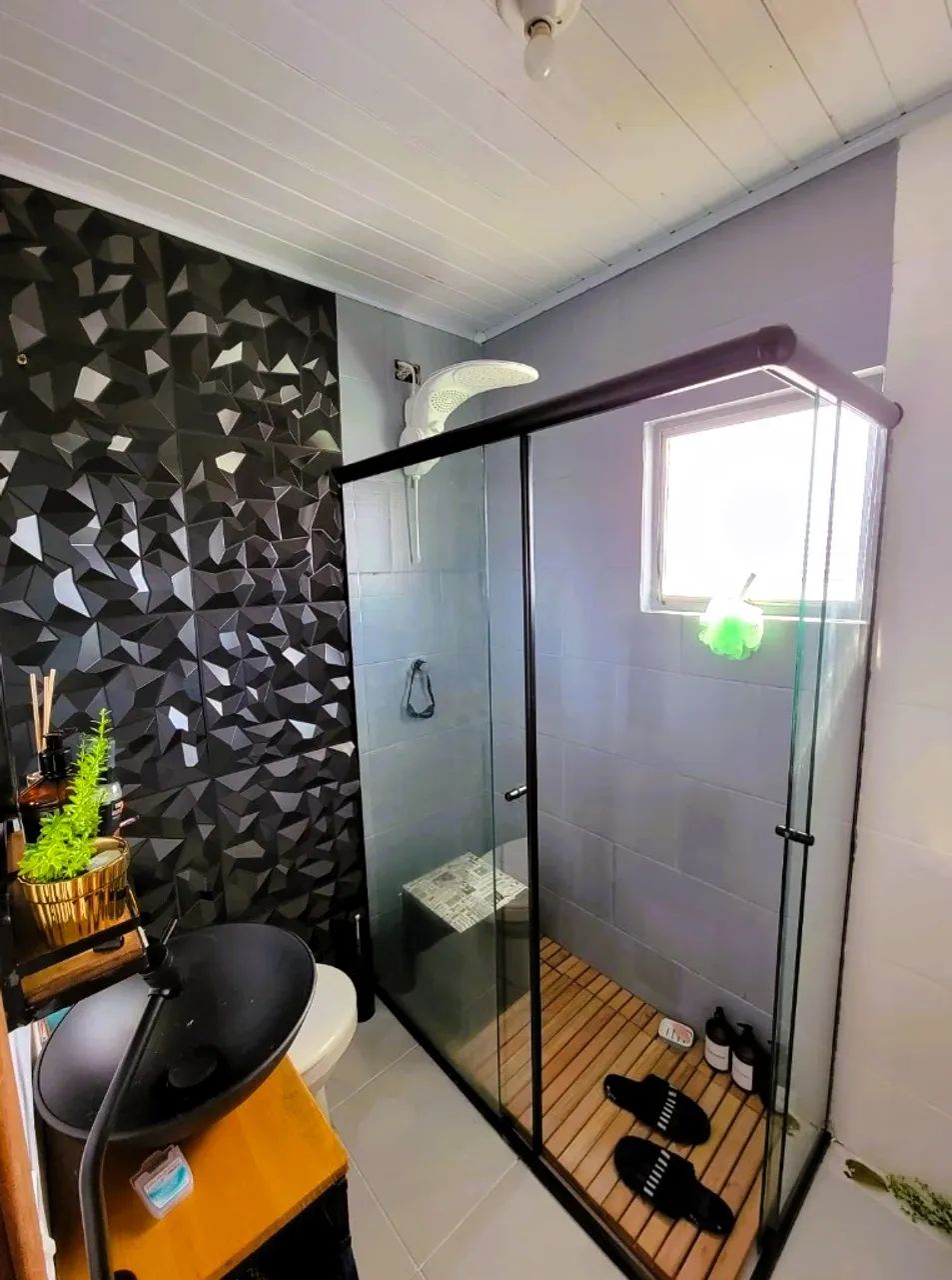 Placas 3D de PVC 25x25cm Parede Decor - Foto 4