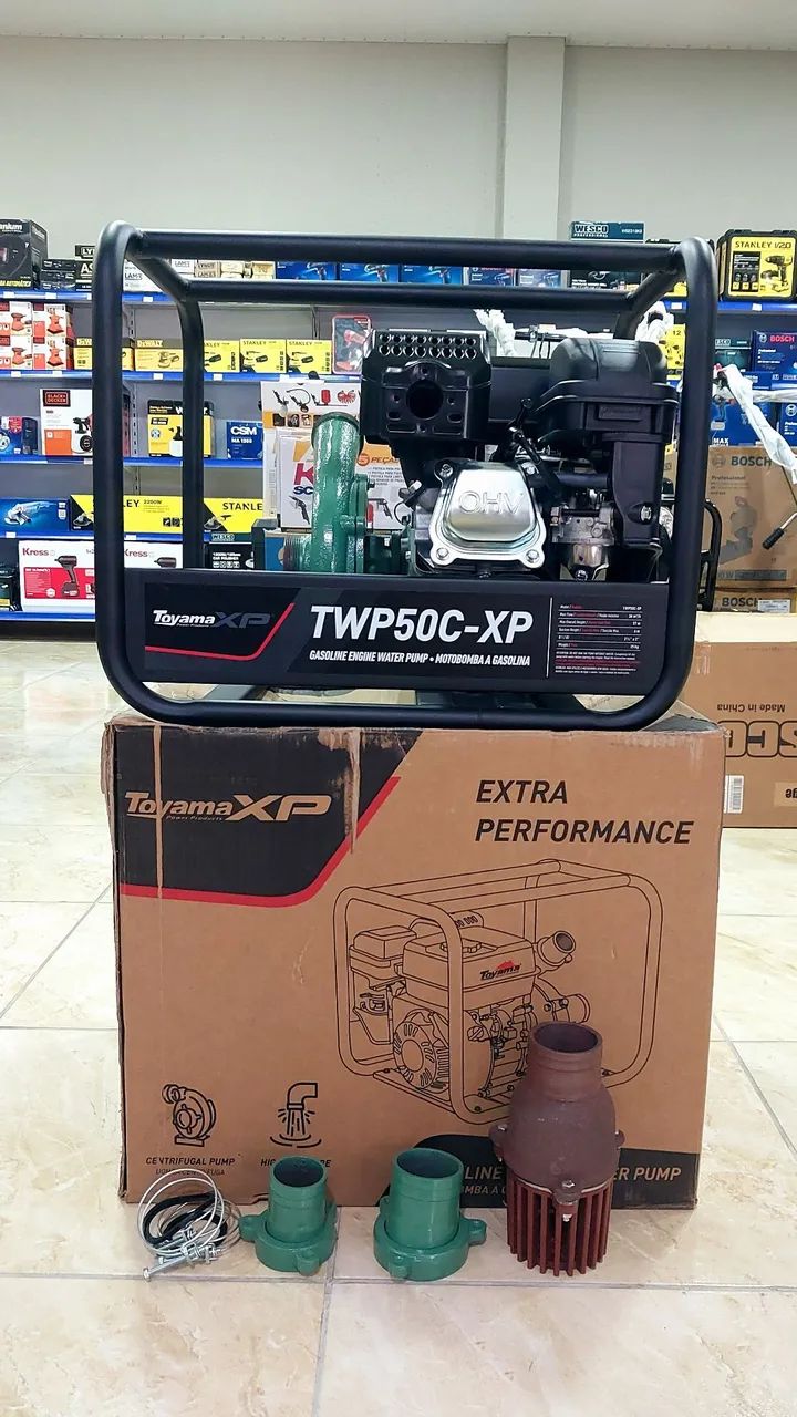 Motobomba centrífuga a gasolina 7hp 4T TWP50C-XP Toyama (Nova)