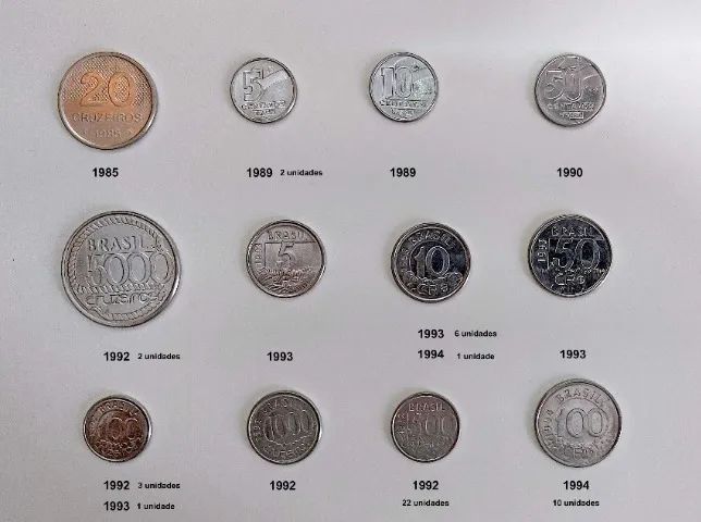 Moedas antigas - Foto 2