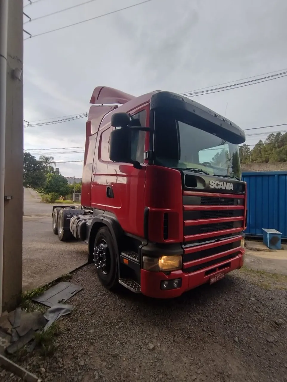 Scania R124 6x2 420