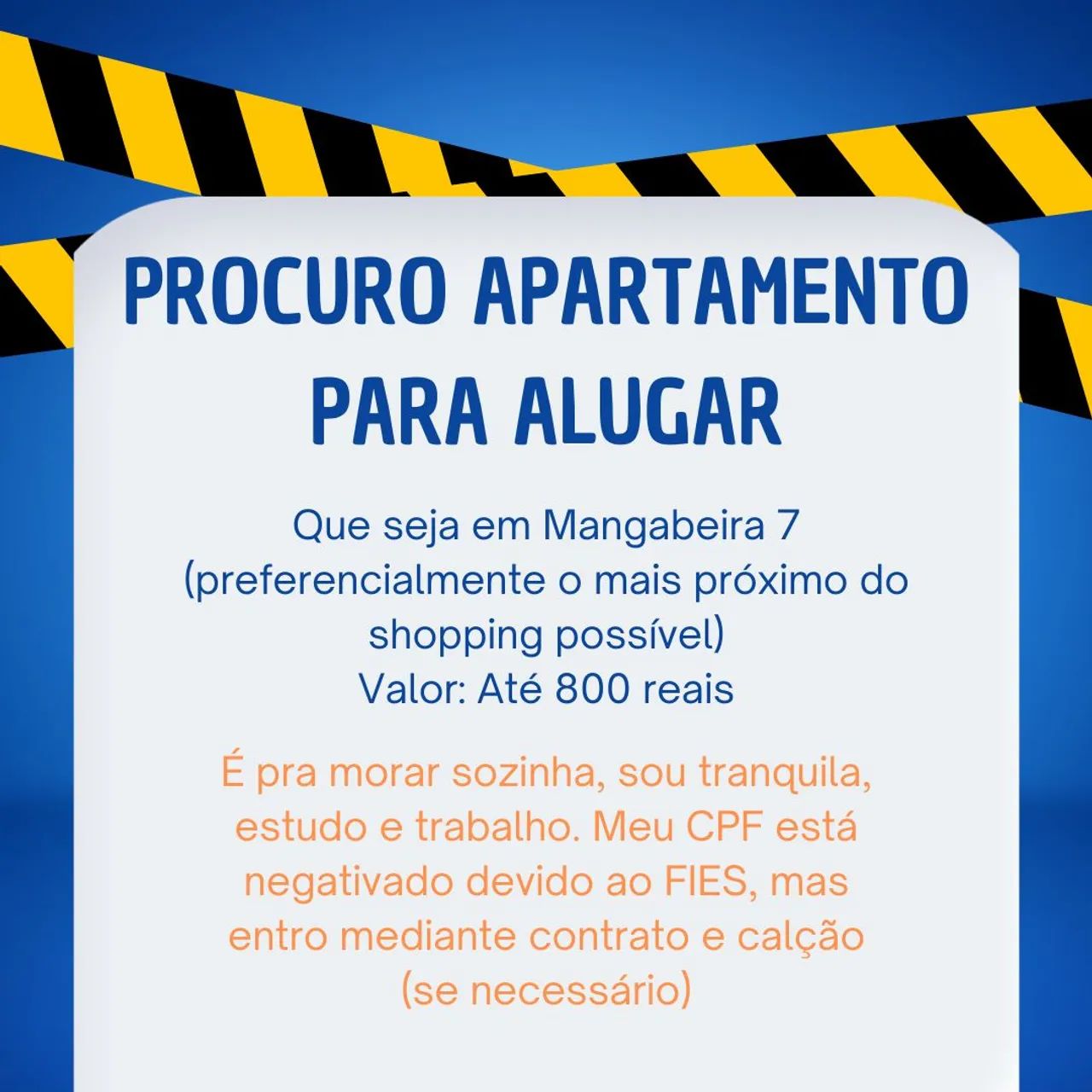 Aluguel de apartamento em Mangabeira 