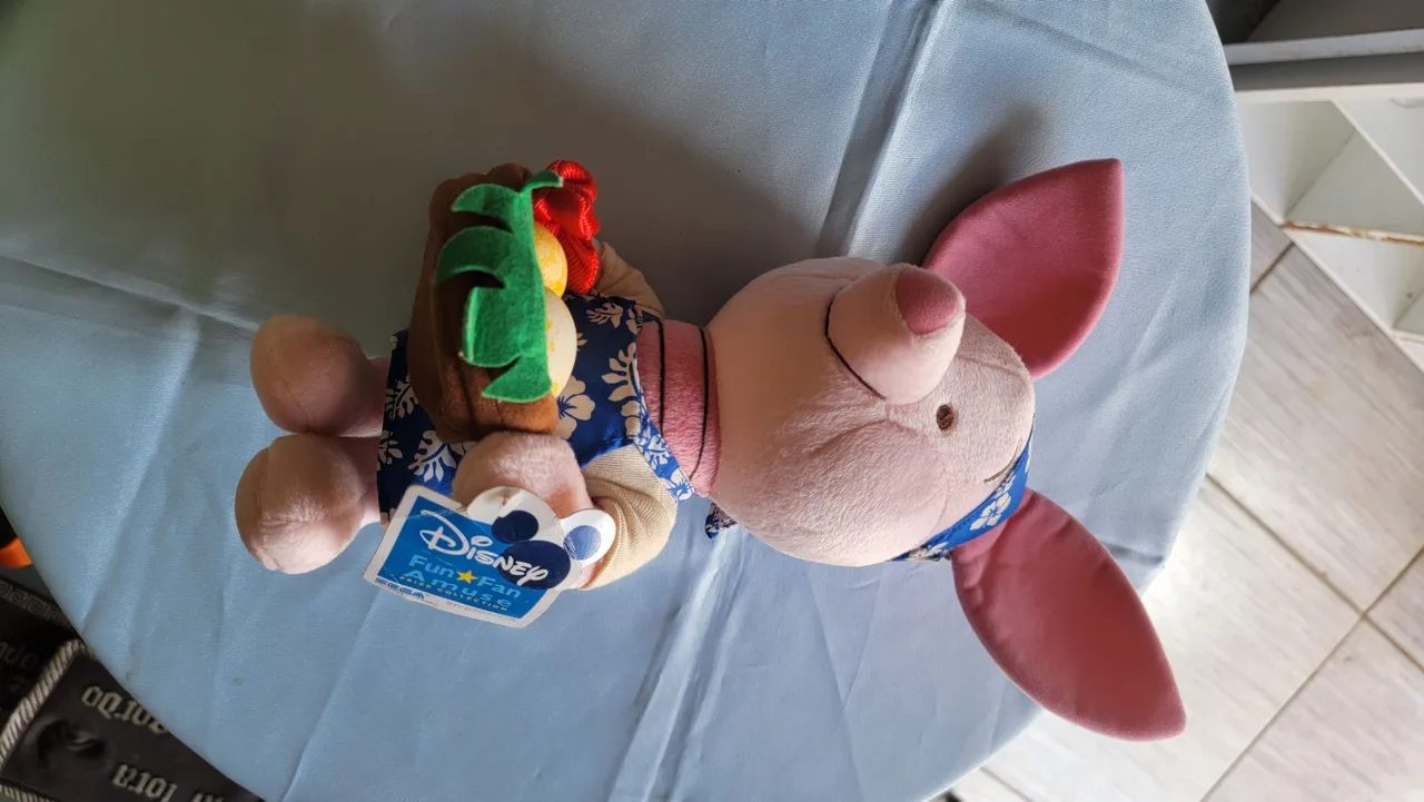 Pelúcia do Porquinho Piglet Disney Fun Fun