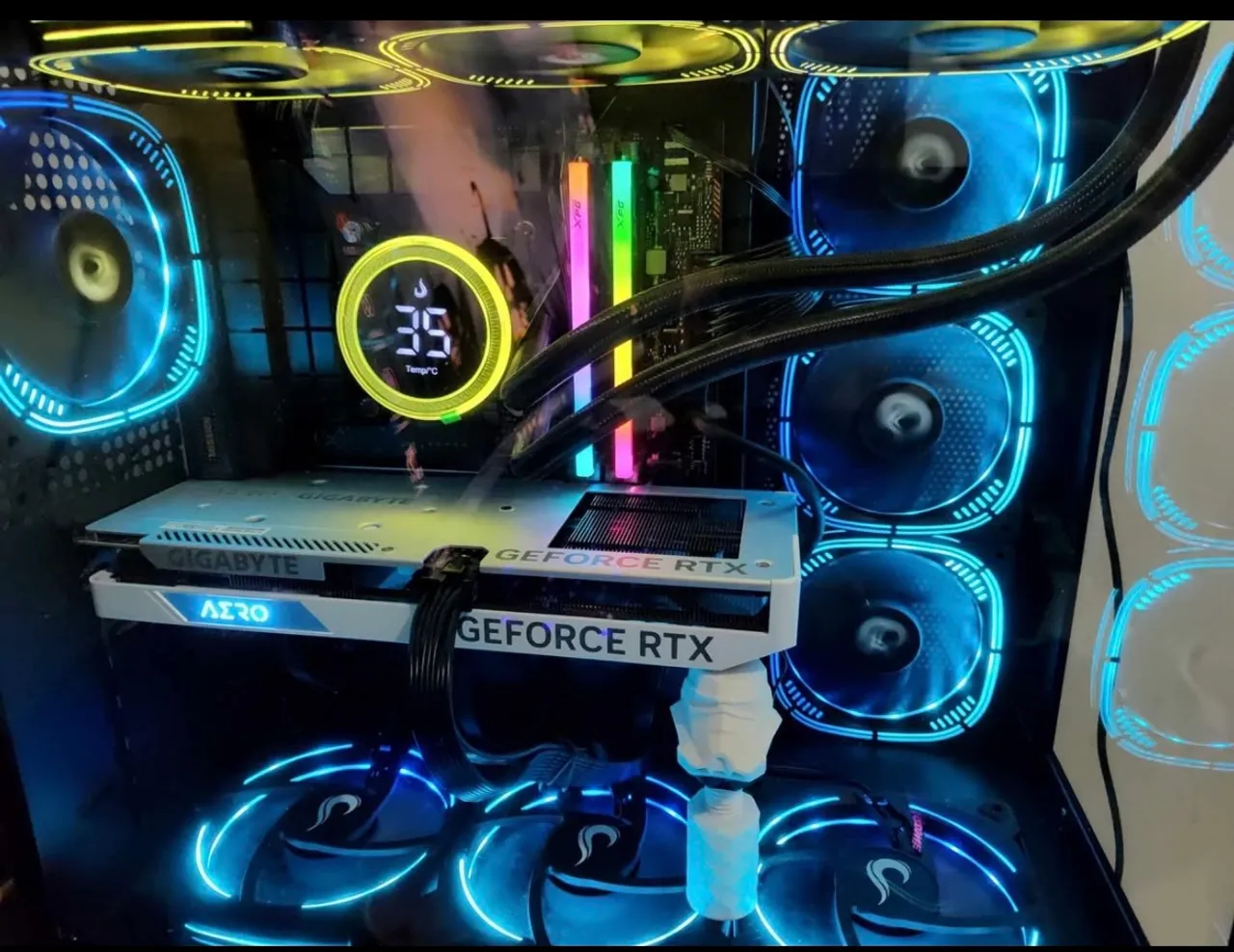 PC Gamer de alta performance com RTX 4060 i5 13400f Completo com Iluminação RGB!!