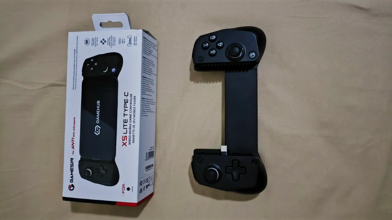 Controle Gamesir X5 Lite Type-C para Celular/Mobile