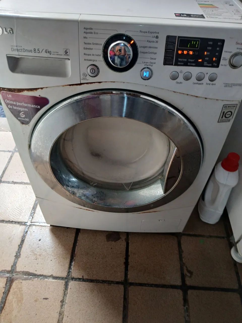 Máquina de Lavar LG 8.5kg Direct Drive