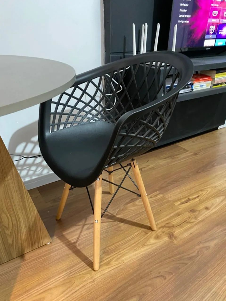 MDF table with two chairs64363875466755121