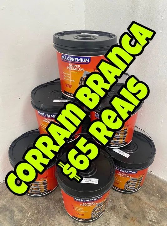 Tintas látex em super promoção garanta já a sua 